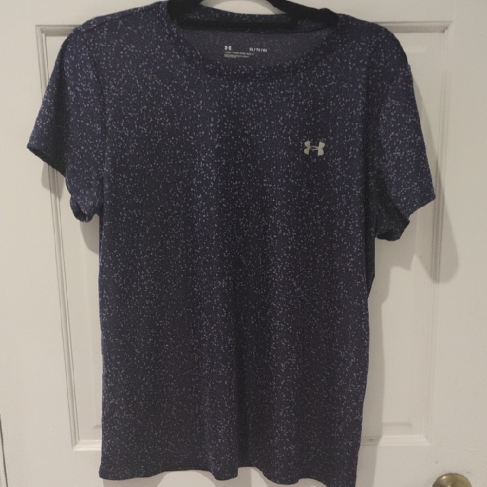 Under Armour Dark Blue Speckled Tee